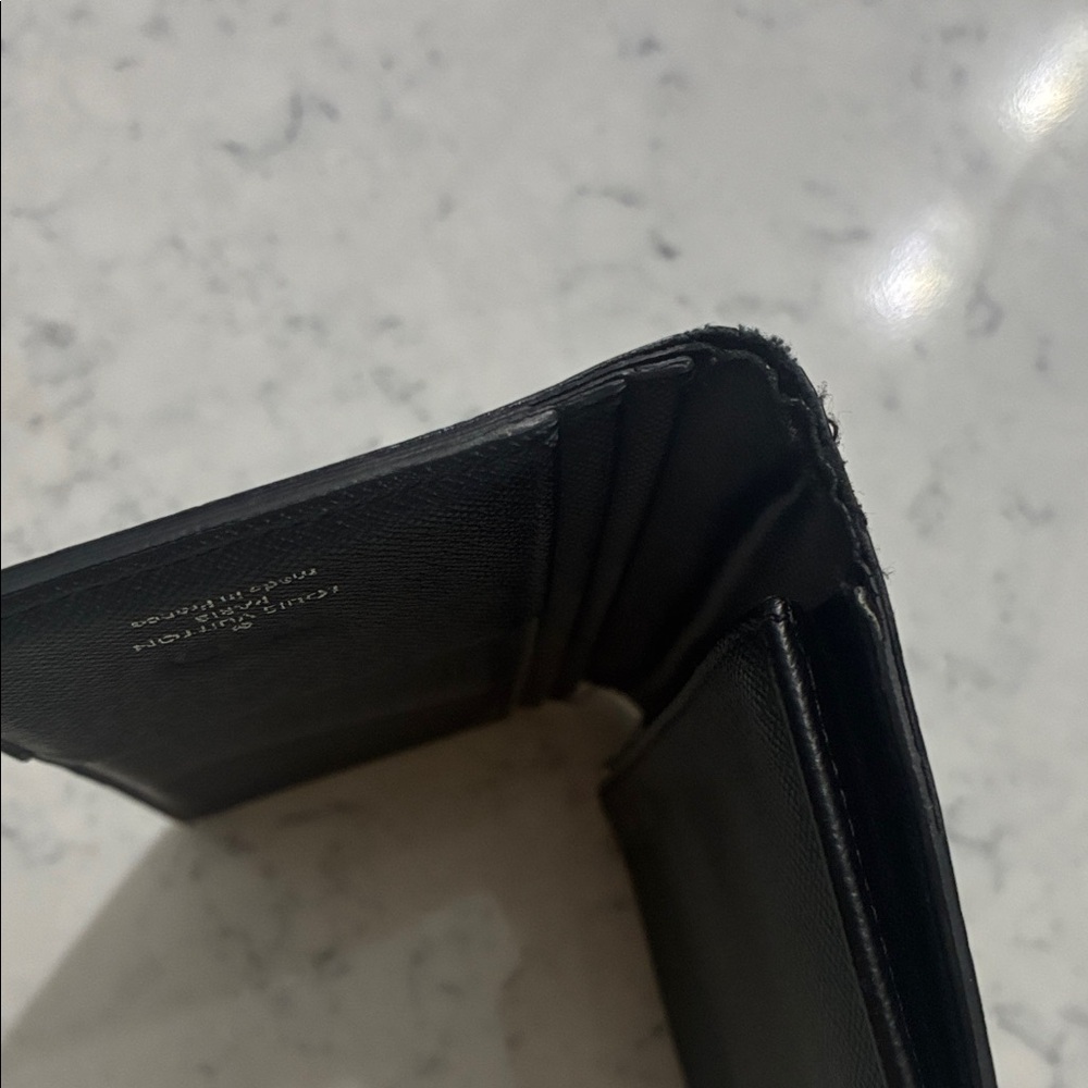 Louis Vuitton Damier Graphite Black Gray Bi-Fold Pre-Loved - Picture 5 of 5